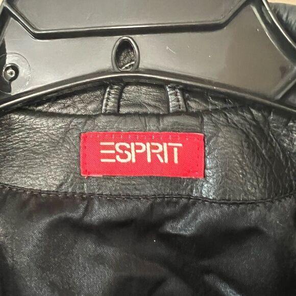 Esprit Vintage Genuine Leather Jacket - Picture 7 of 7